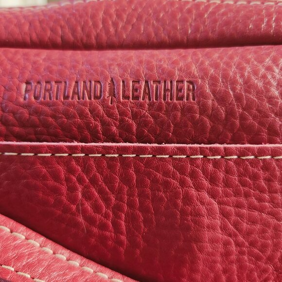 Portland Leather Large Camera Bag Sugar Super Soft Slouchy Pebbled - Picture 2 of 8